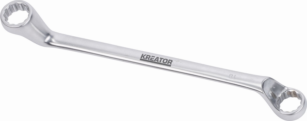 KRT501107 Oboustranný klíč očko/očko 18x19 -205mm KREATOR