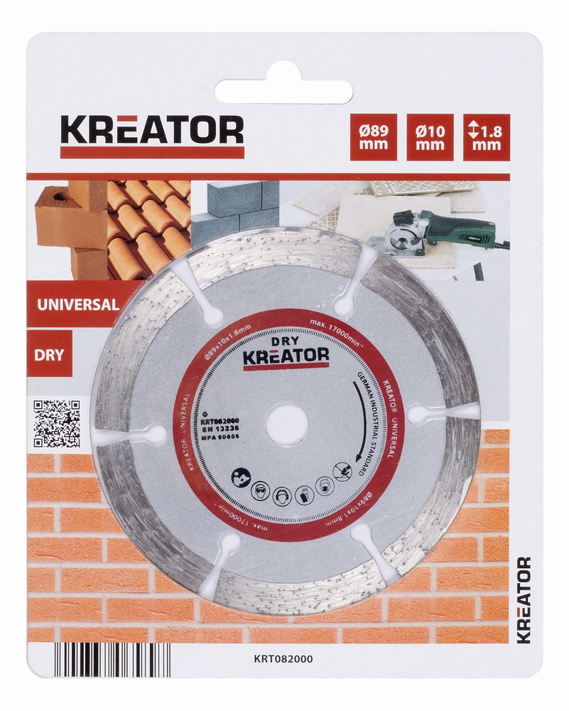 KRT082000 Diamantový kotouč 89 mm DRY KREATOR