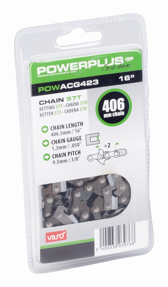 POWACG423 Pilový řetěz 16" (400) 57T POW POWERPLUS