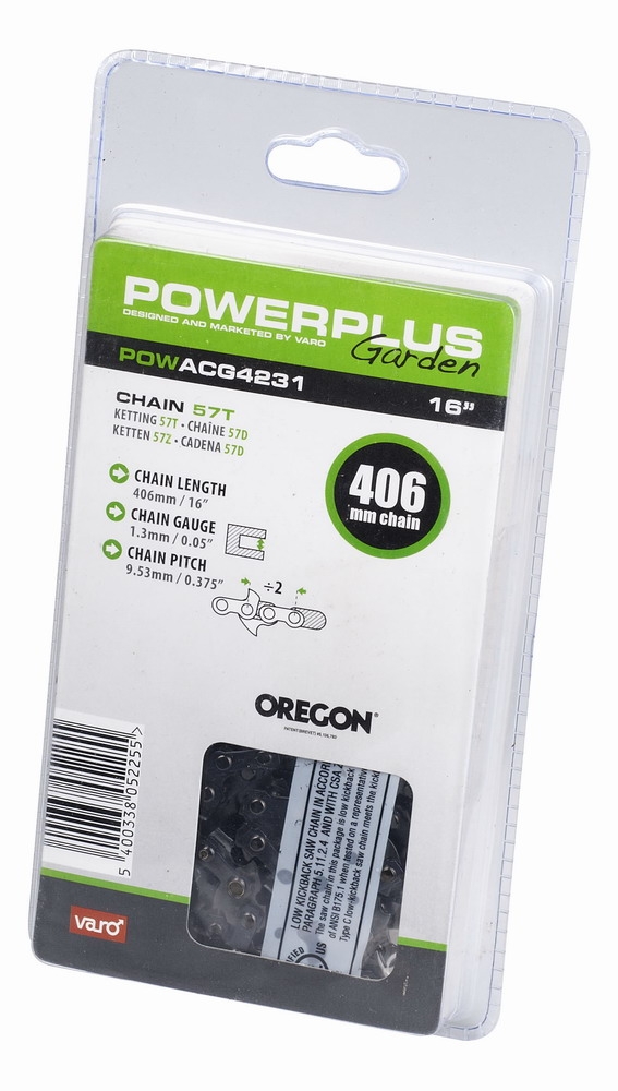 POWACG4231 Pilový řetěz 16" (400) 57T ORE POWERPLUS