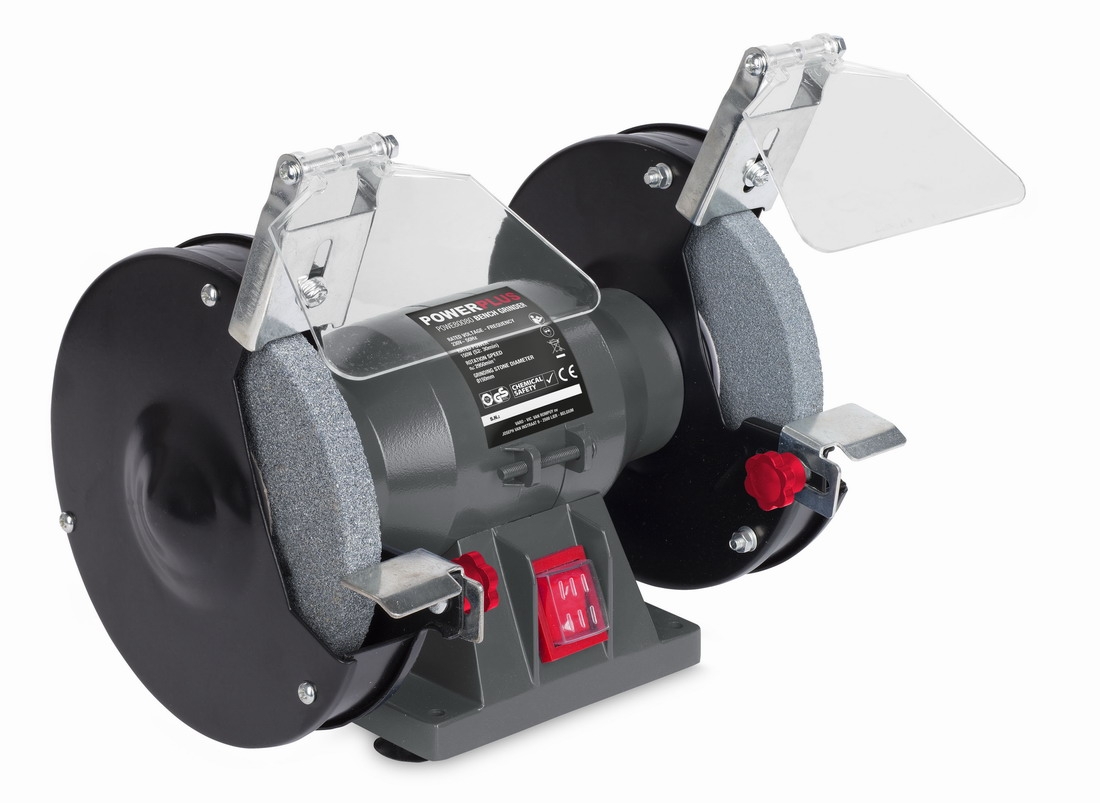 POWE80080 Dvoukotoučová bruska 150W POWERPLUS