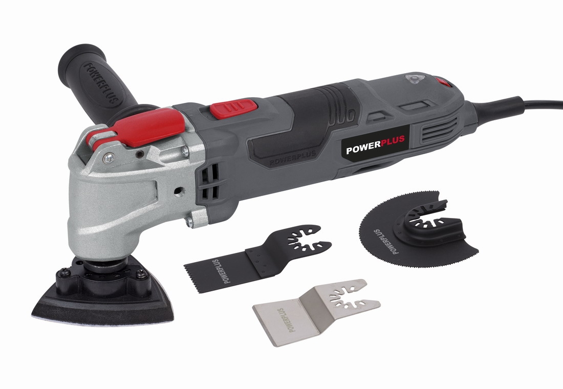 POWE80010 Multifunkční stroj / oscilační bruska 350 W POWERPLUS