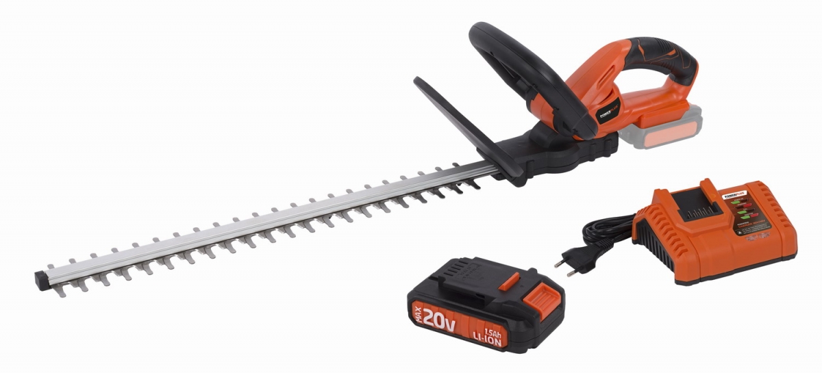 POWDPG7532 AKU plotostřih 20V LI-ION 560mm plus  nabíječka  plus  baterie 20V 1,5 Ah POWERPLUS