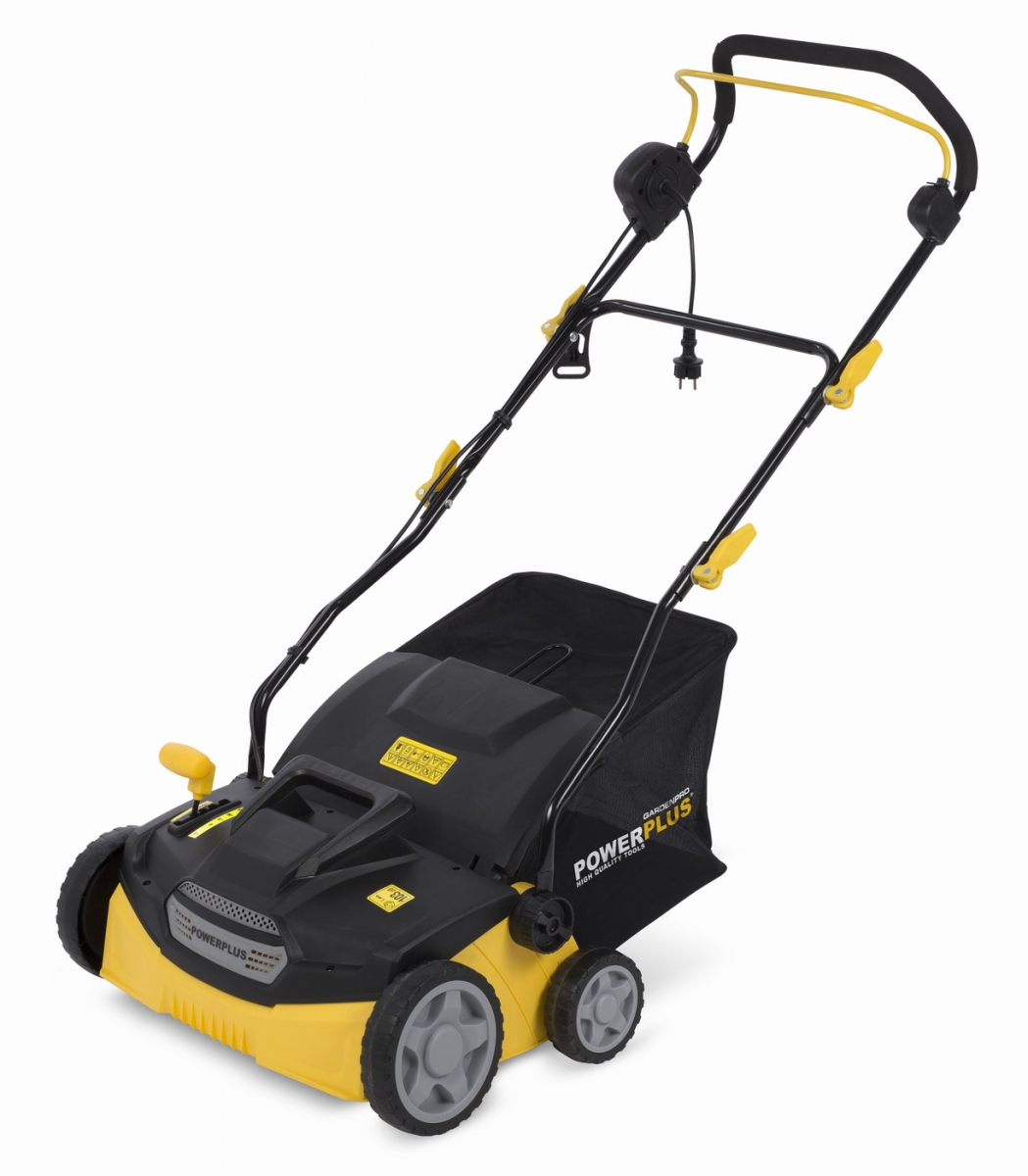 POWXG7516 Elektrický provzdušňovač / vertikutátor 2v1 1800W POWERPLUS záruka 3 roky