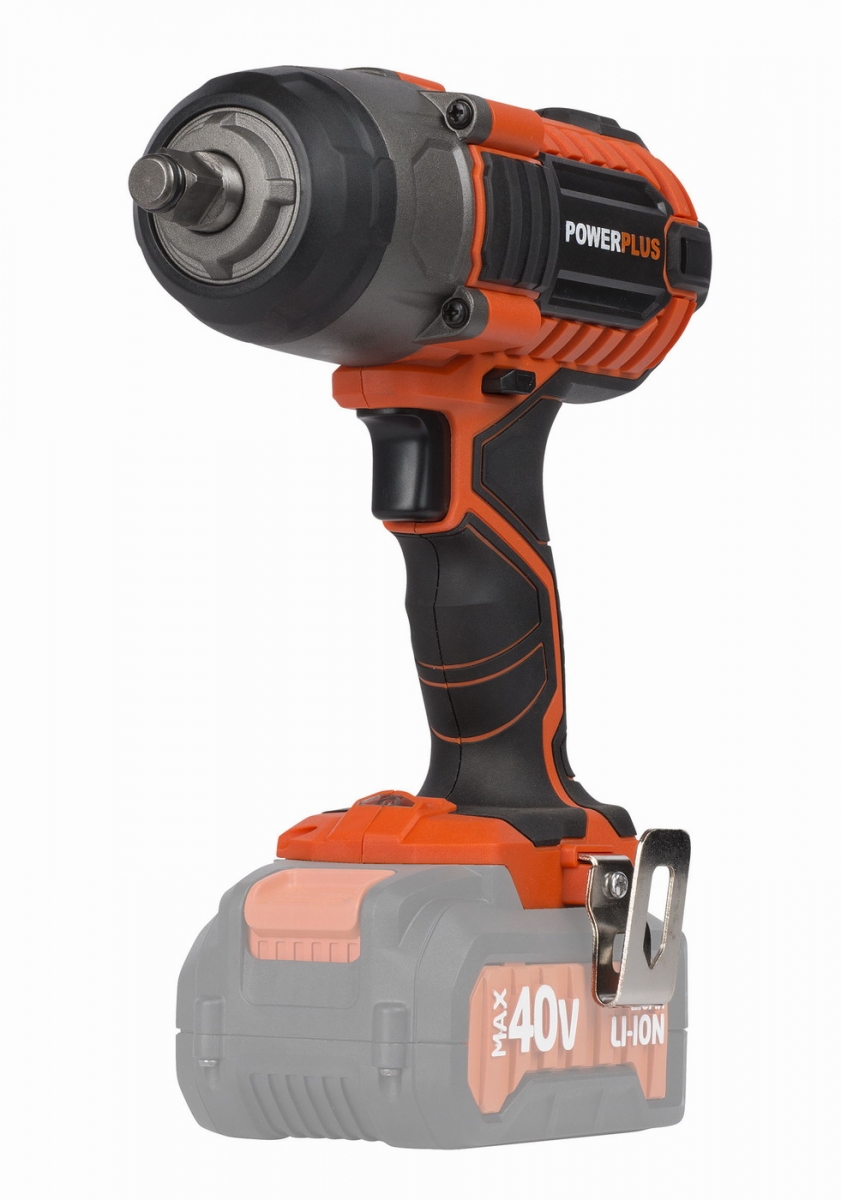 POWDP2040 Aku rázový utahovák 1/2" 40V LI-ION 350 Nm  (bez AKU) POWERPLUS
