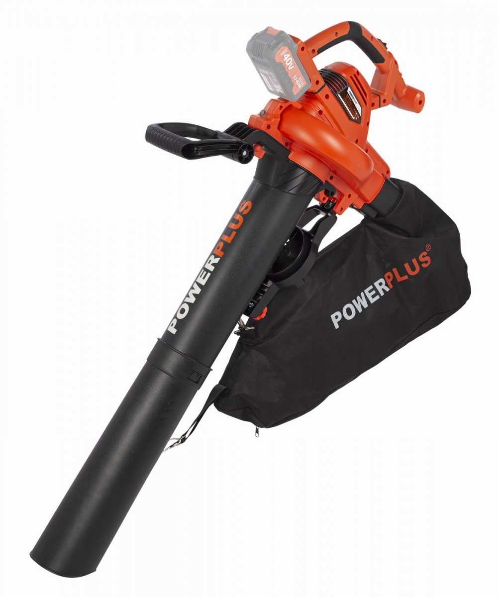 POWDPG7527 AKU vysavač/foukač 40V LI-ION (bez baterie) POWERPLUS záruka 3 roky