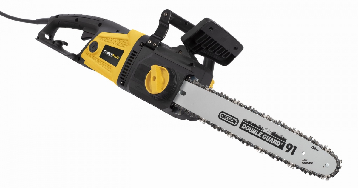POWXG1009 Elektrická řetězová pila 2 400W 400mm POWERPLUS záruka 3 roky