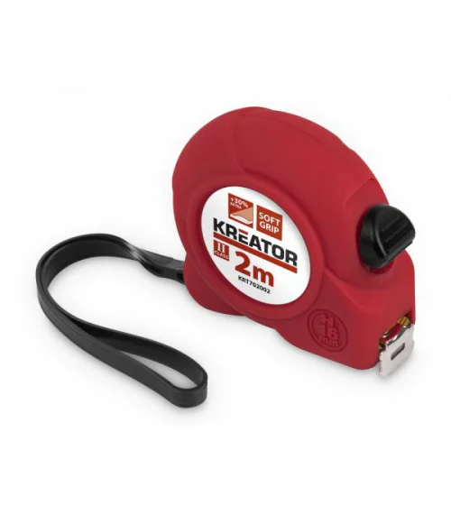 KRT702002 Svinovací metr měkčený úchop 2m