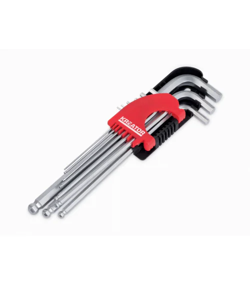 KRT408302 Sada kľúčov HEX dlhé 9ks BP