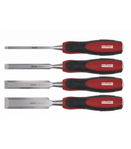 KRT461109 Dláta na dřevo TPR 4ks sada