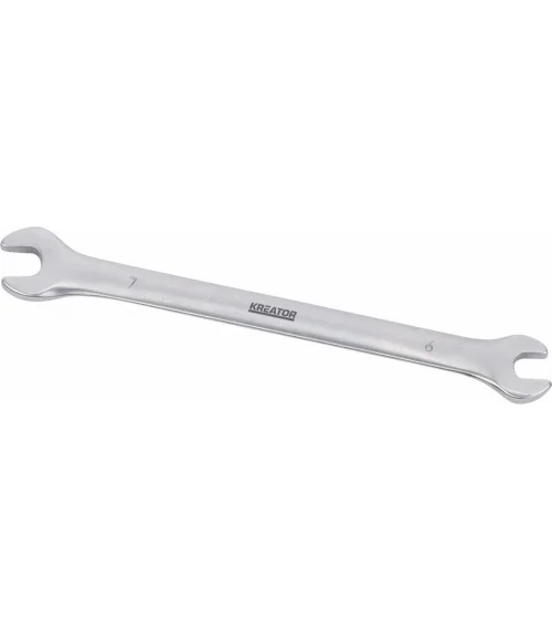 KRT501001 Oboustranný klíč otevřený 6x7 -120mm