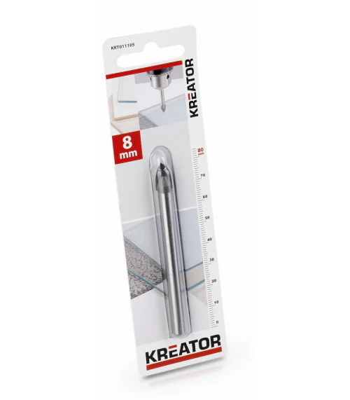 KRT011105 Vrták do obkladov, dlaždíc a skla 8 x 80 mm