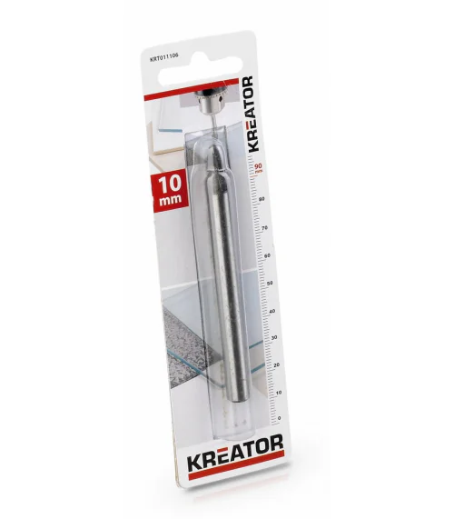 KRT011106 Vrták do obkladov, dlaždíc a skla 10 x 90 mm