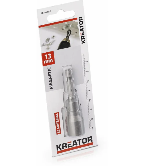 KRT062300 Nástrčný klíč magnetický 13 mm