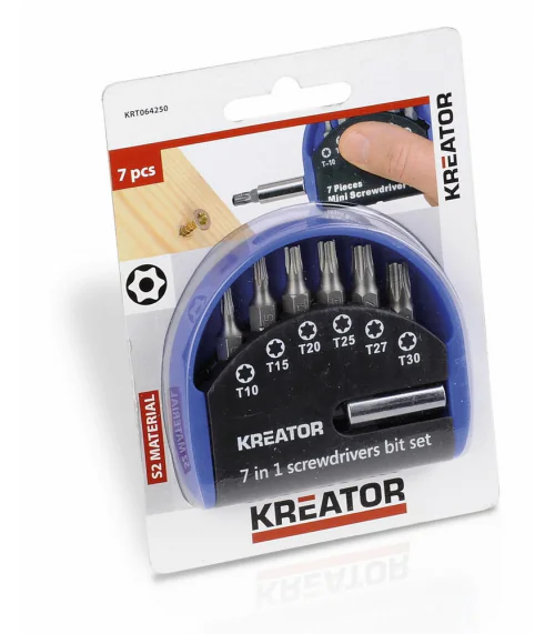 KRT064250 Sada bitů 7 ks TORX