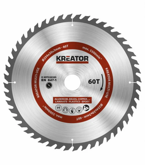 KRT020505 Pílový kotúč univerzálny 254mm, 60T