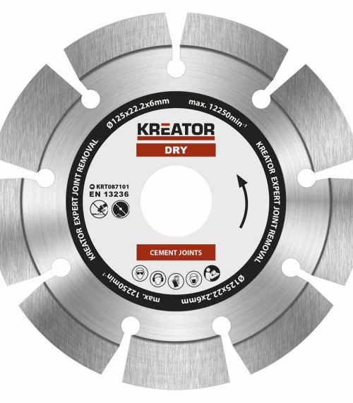 KRT087101 Diamantový kotouč brusný 125mm EXPERT 6mm SEGMENT