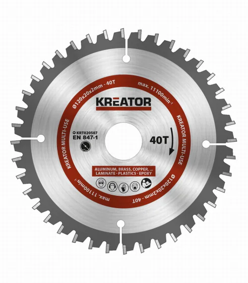 KRT020507 Pílový kotúč univerzálny 120mm, 40T