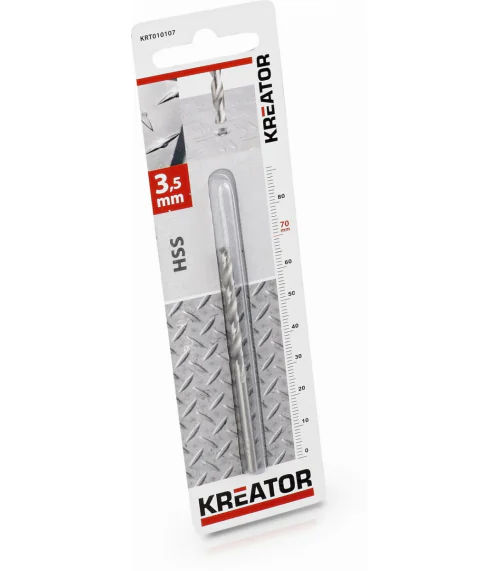 KRT010107 HSS vrták do kovu 3,5x70 mm