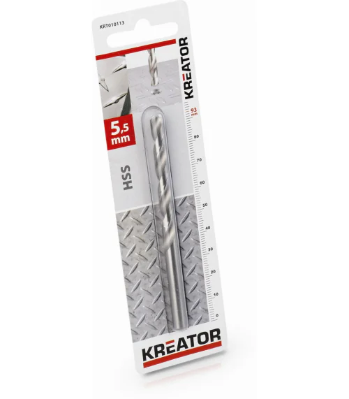 KRT010113 HSS vrták do kovu 5,5x93 mm