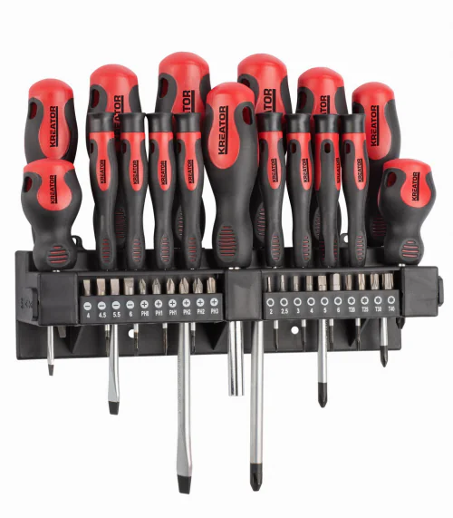 KRT400010 Sada skrutkovačov a bitov 37ks