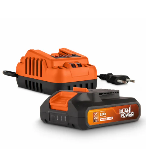 POWDP90620 Nabíječka 20V/40V 2.0A + Baterie 20V LI-ION 2,0Ah
