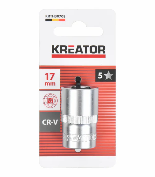 KRTH30708 Nástrčná hlavice (ořech) 17mm 1/2