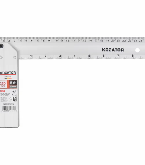 KRTH70501 Úhelník 250mm ALU - HIGH QUALITY
