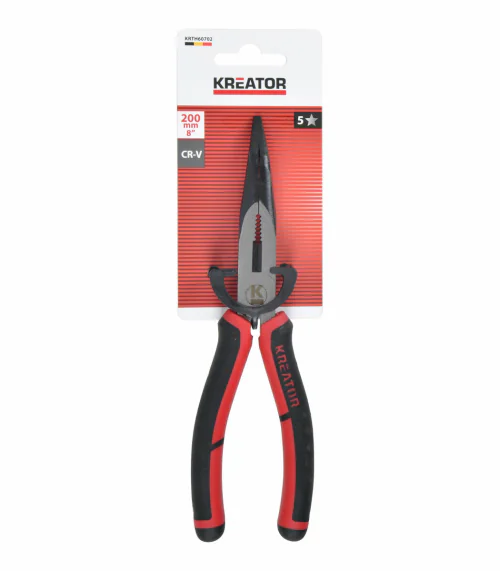 KRTH60702 Kleště prodloužené ohnuté 200mm HIGH QUALITY