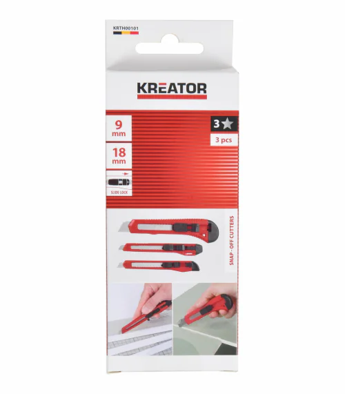 KRTH00101 Sada 3ks odlamovacích nožů