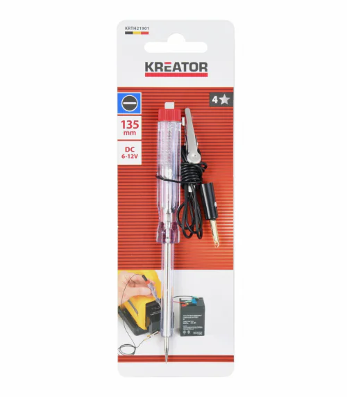 KRTH21901 Skúšačka napätia VOLT TESTER 6-12V DC 135mm