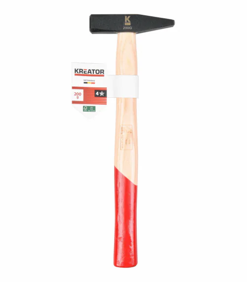 KRTH90002 Zámečnické kladivo 200g Dřevěná rukojeť