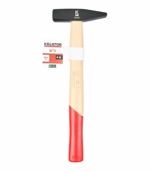 KRTH90003 Zámečnické kladivo 300g Dřevěná rukojeť