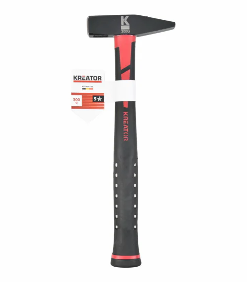 KRTH90103 Zámečnické kladivo 300g Sklolaminátová rukojeť