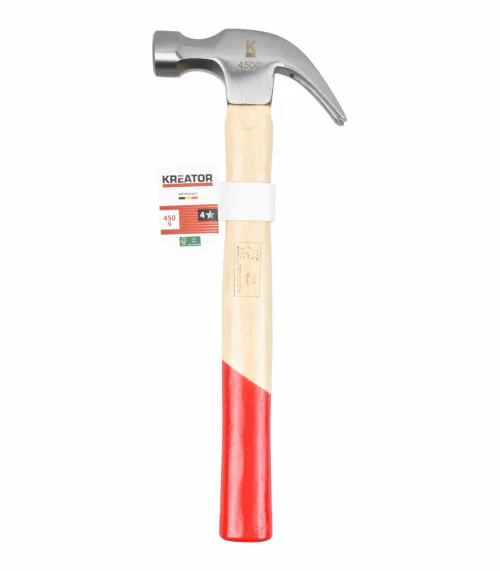 KRTH90401 Tesařské kladivo 450g - Dřevěná násada