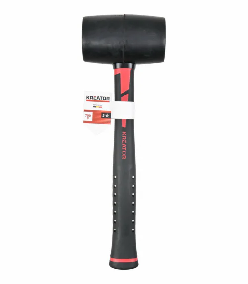 KRTH90702 Gumová palice černá 700g - Sklolaminátová násada