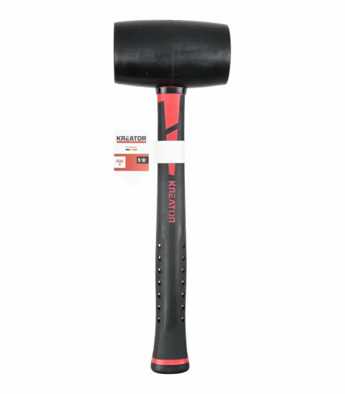 KRTH90703 Gumová palice černá 900g -Sklolaminátová násada