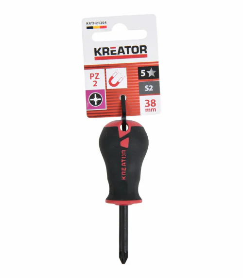 KRTH21204 Šroubovák krátký PZ2 38mm