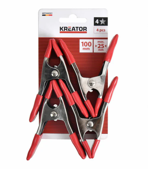 KRTH40501 Pružinová svěrka 100mm (sada 4ks)