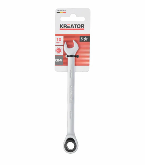 KRTH30503 Obojstranný kľúč očko-ráčna/otevřený 10 mm