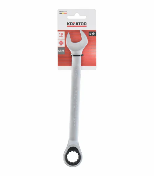 KRTH30512 Obojstranný kľúč očko-ráčna/otevřený 19 mm