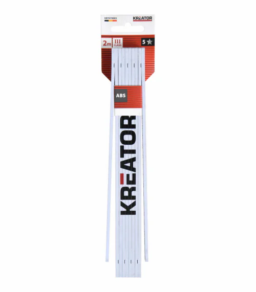 KRTH70003 Skládací metr plastový 2m