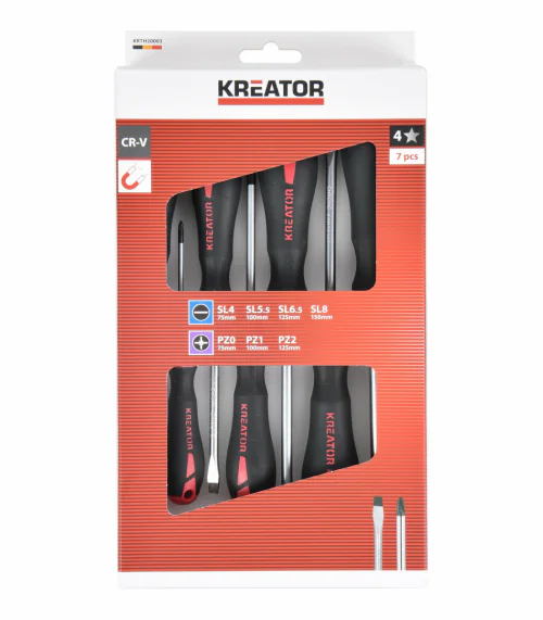 KRTH20003 Sada šroubováků 7ks SL/PZ