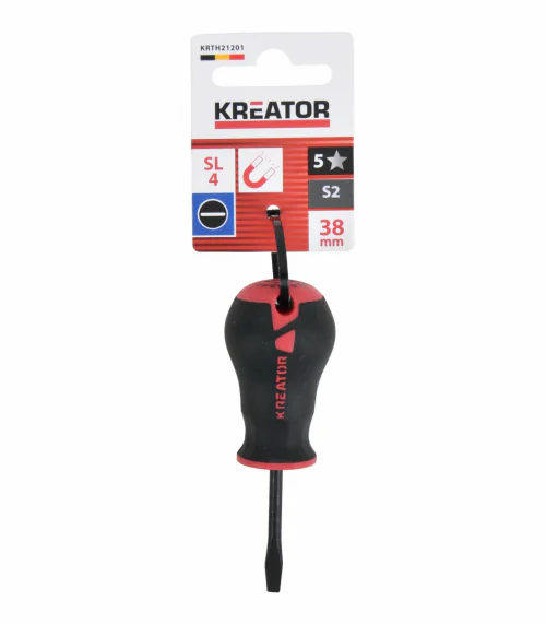 KRTH21201 Šroubovák krátký SL4 x 38mm