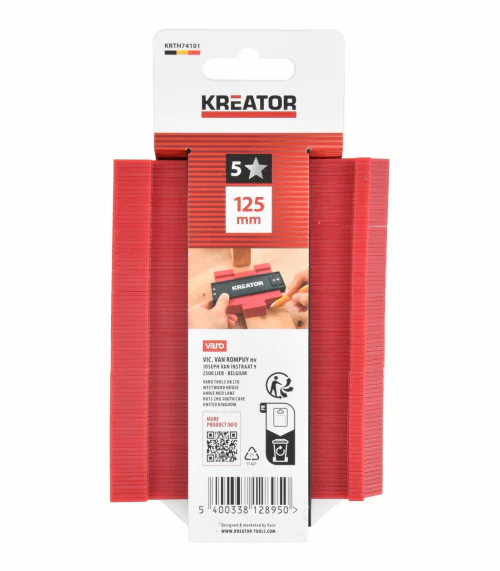 KRTH74101 Obrysová šablona profilů 125mm