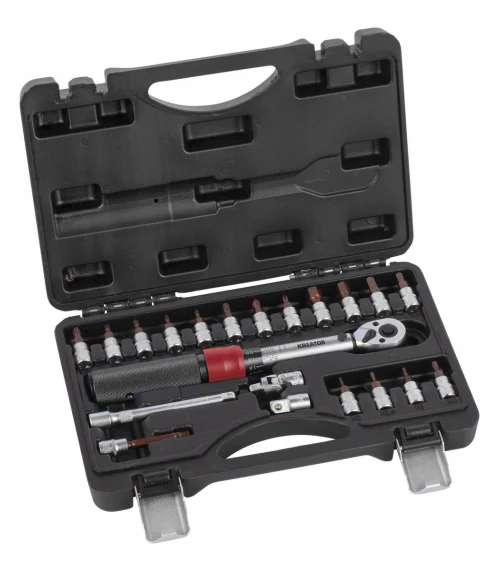 KRTH31001 Momentový klíč SET 21 ks 1/4