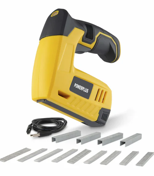 POWX13680 Aku sponkovačka / hřebíkovačka 4V 2,0 Ah